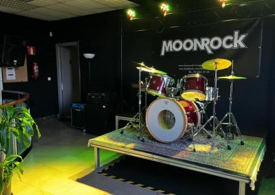 MoonRock locales de ensayo